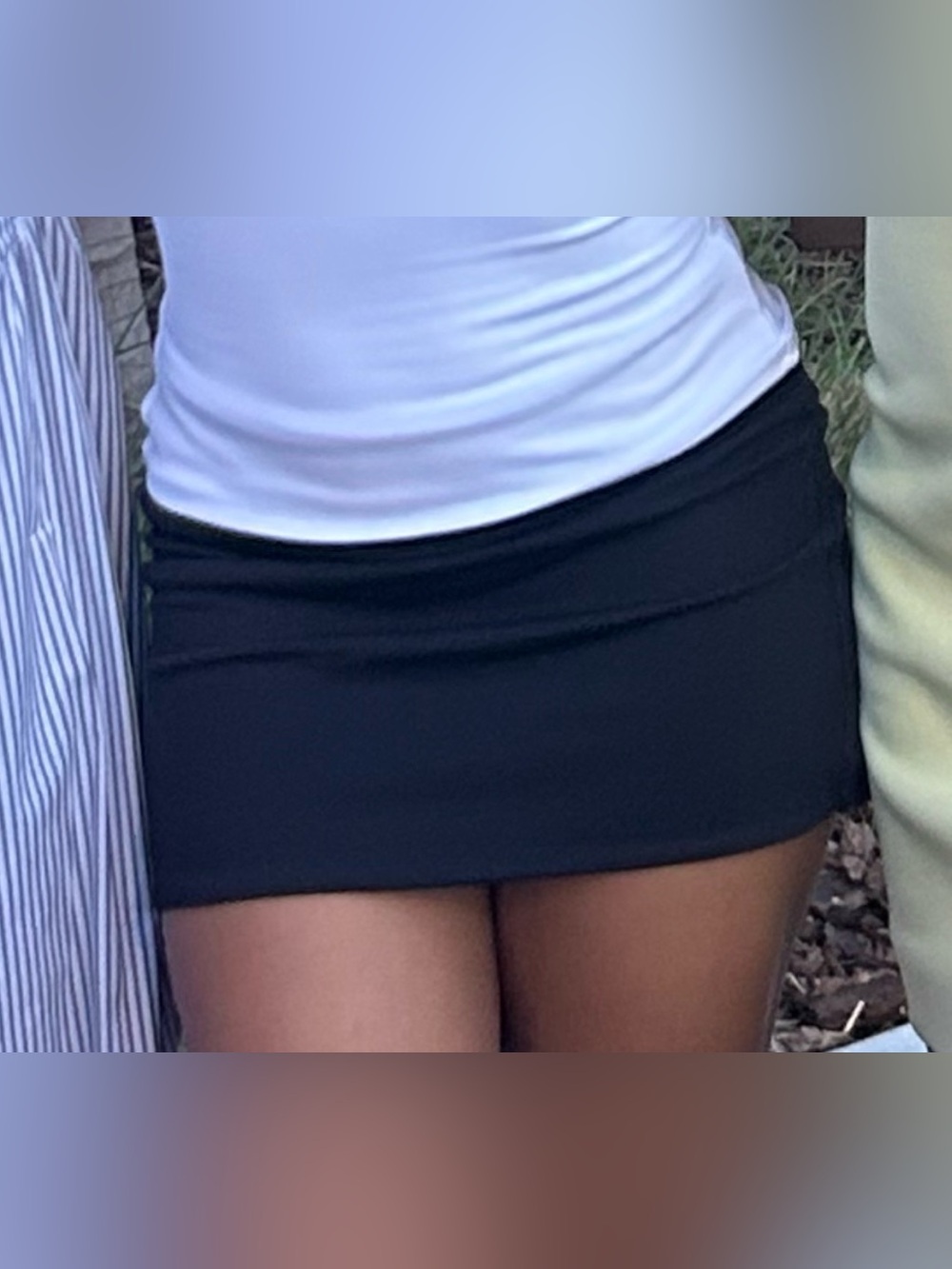 Aritzia Black Mini Skirt